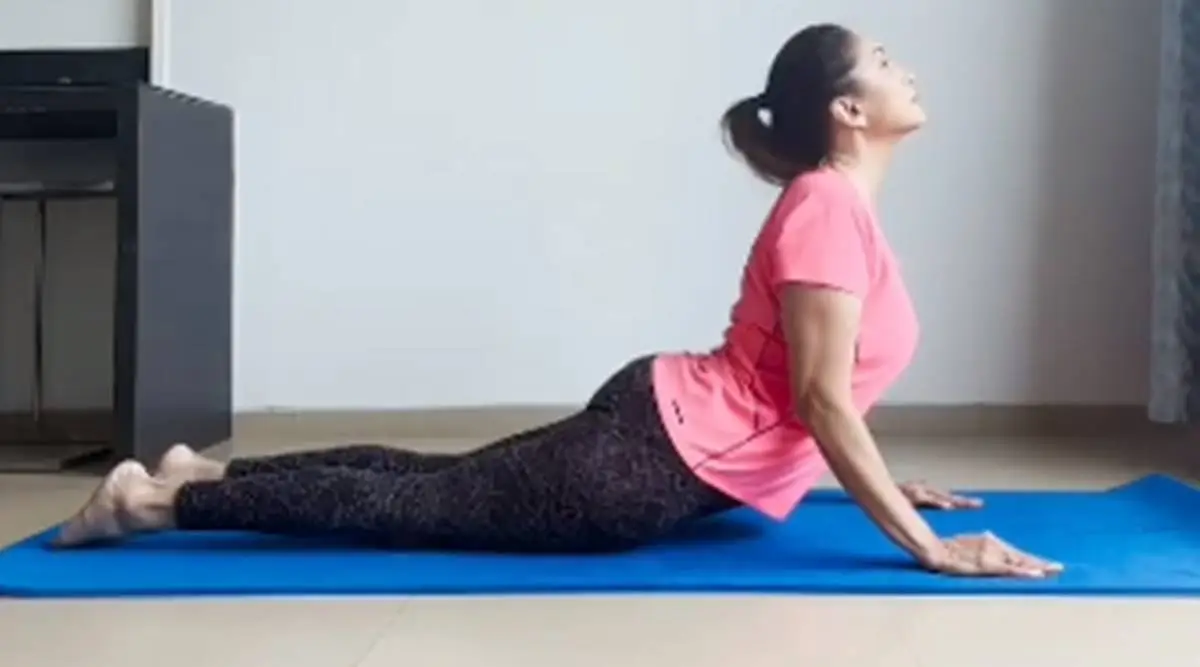 Madhuri Dixit's Yoga Routine
